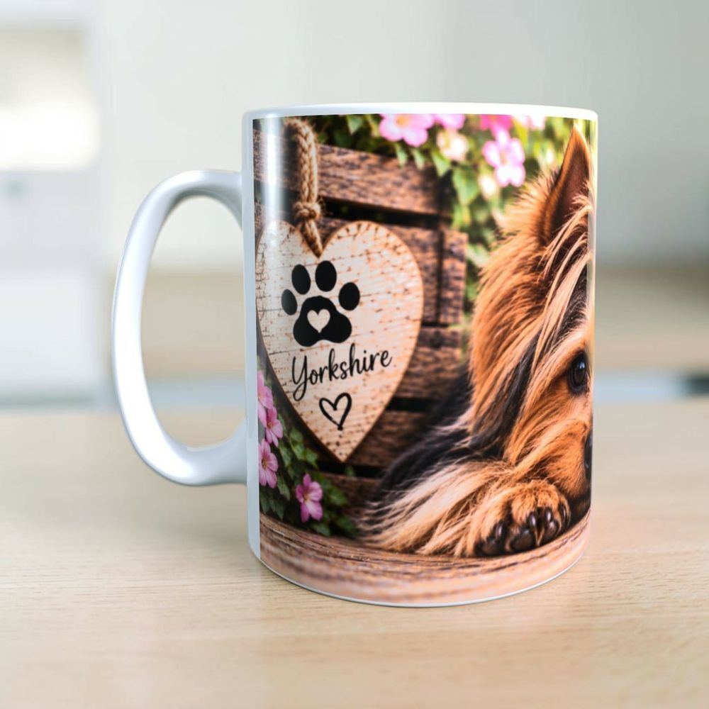 Mug chien Yorkshire, mignon, animaux, canin, cadeau, gift Décoration