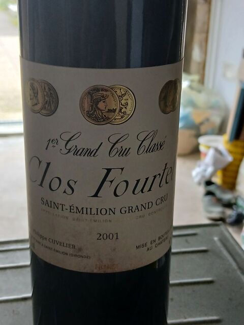 VIN  CLOS FOURTET 2001 100 Breuil-le-Sec (60)