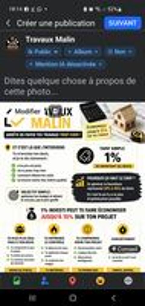   Devis travaux, coaching, outils et réalisation complète 