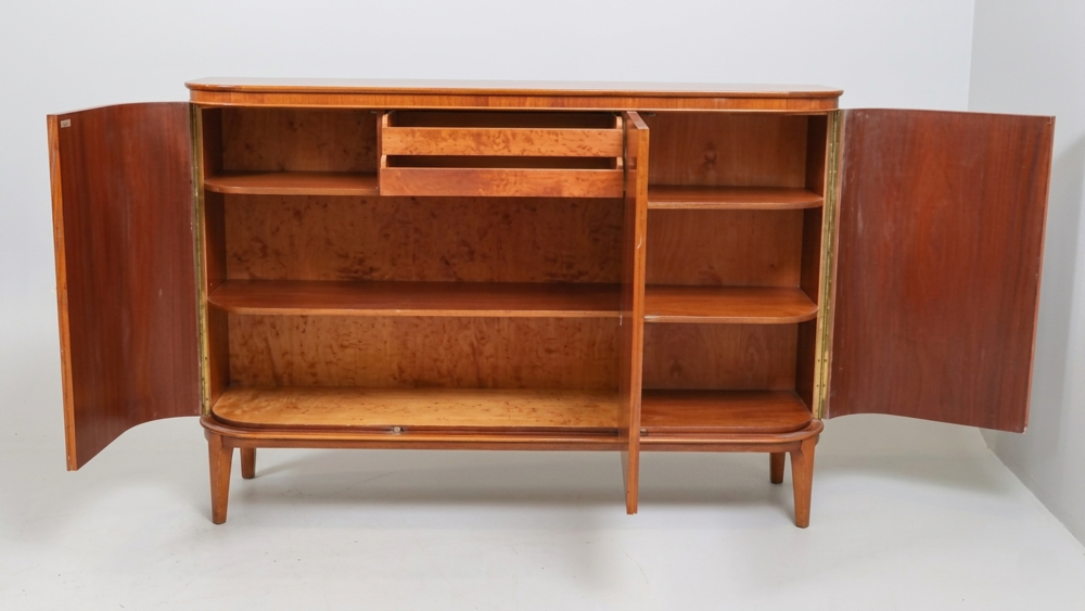 Buffet Swedish Modern en acajou, Carlssons M&ouml;belindustri Meubles
