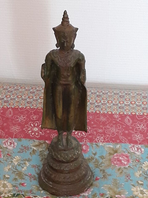 Statuette en bronze de Cochinchine ancienne 150 Maurepas (78)