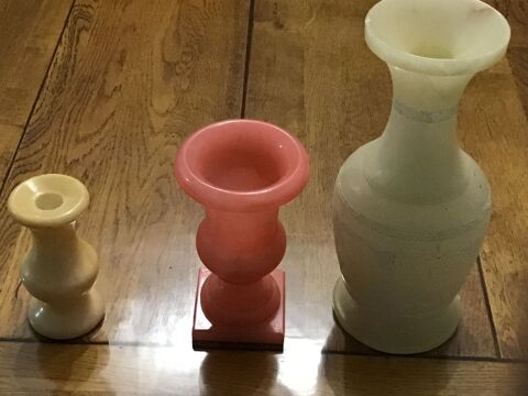 3 superbes vases en albtre 8 Allennes-les-Marais (59)