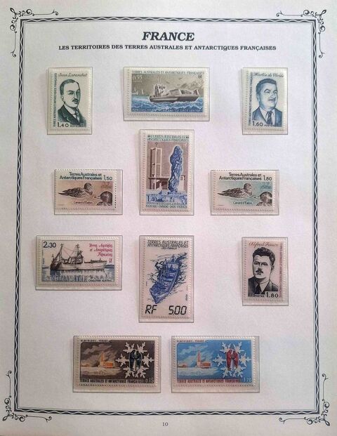 Timbres des Terres Australes et Antarctiques Françaises 9 22 Gap (05)