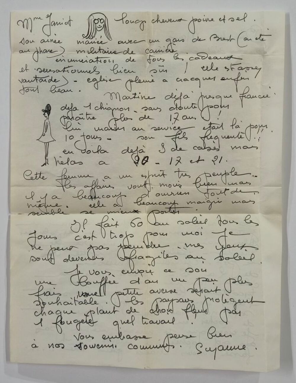 Suzanne GU&Eacute;GUEN (1900-1979) Carnet de route d'une randonn&eacute;e 