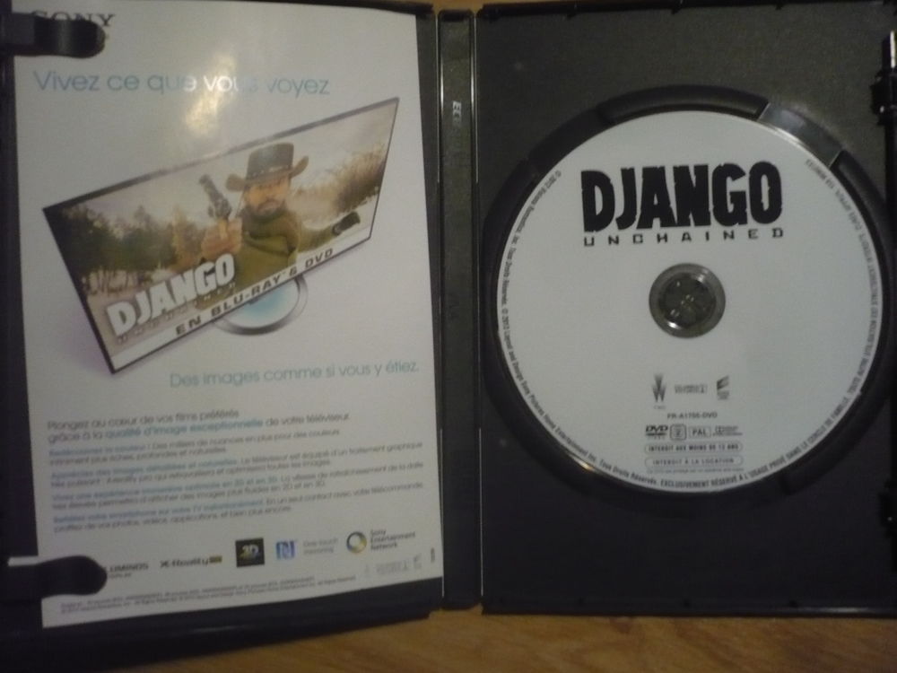 DVD DJANGO UNCHAINED - de Quentin TARANTINO DVD et blu-ray