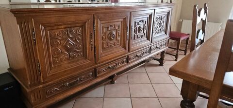 Buffet Renaissance Flamande bois massif 80 Les Essarts-le-Roi (78)