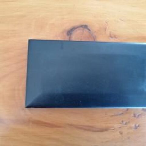 Carrelage mural carreaux mtro biseaut noir mat 25 Iverny (77)