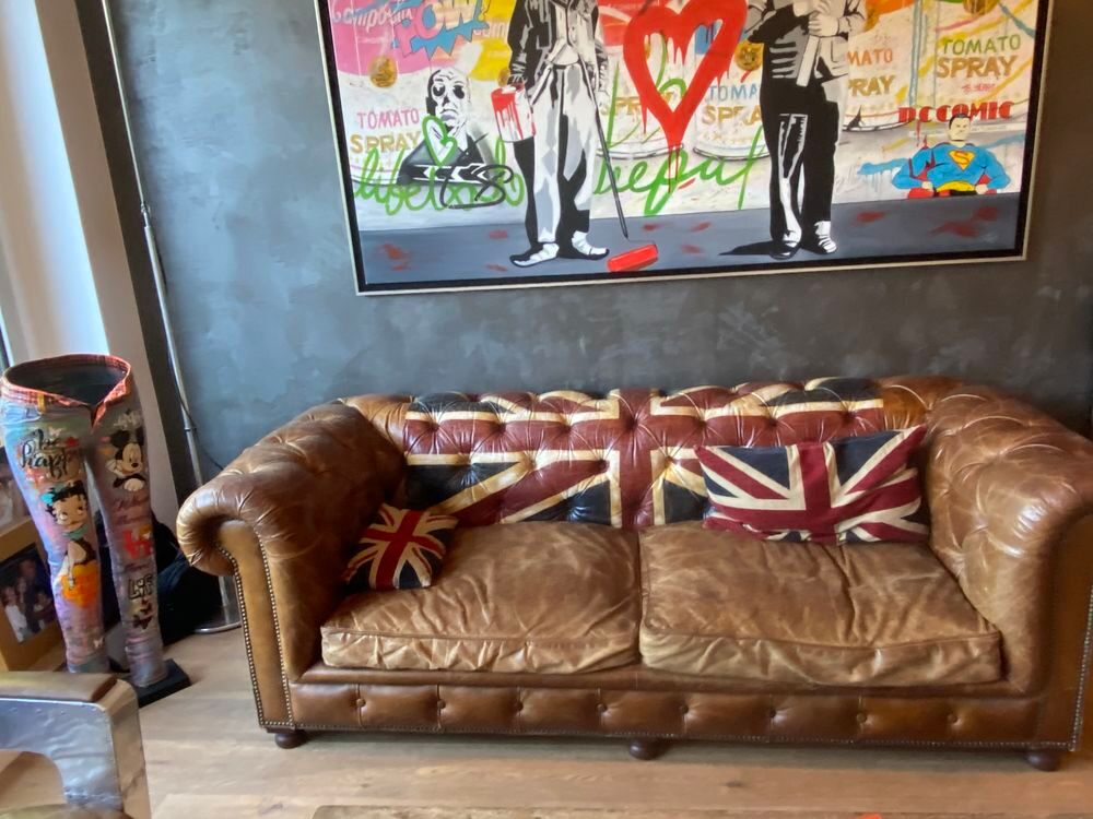 Canap&eacute; CHESTERFIELD Andrew Martin VINTAGE Meubles