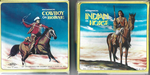 Cow boy et indien mcaniques 35 Mottier (38)