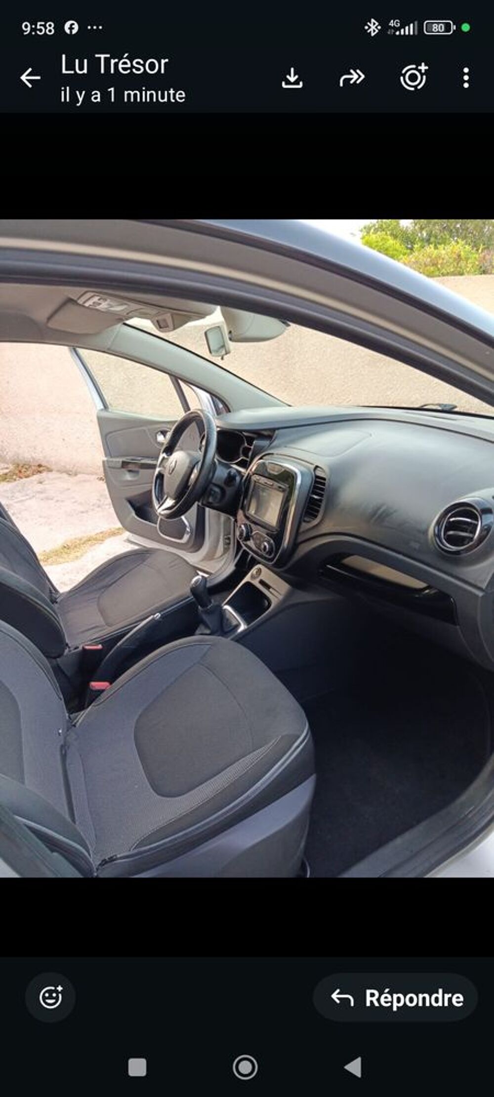 Captur dCi 90 Energy S&S eco&sup2; Intens 2014 occasion 20600 Furiani