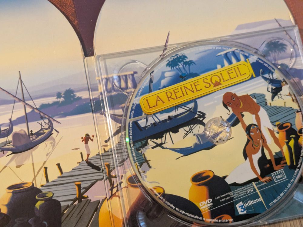 dvd la reine du soleil DVD et blu-ray