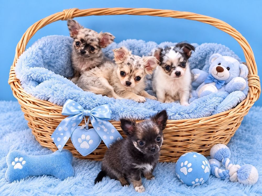   Chiot chihuahua male et femelles  