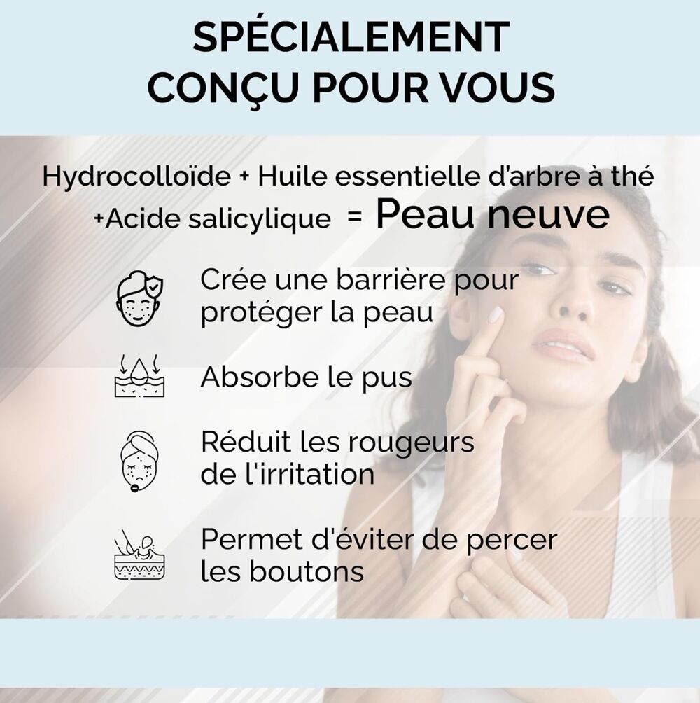 PATCHS ANTI ACNE Bijoux et montres