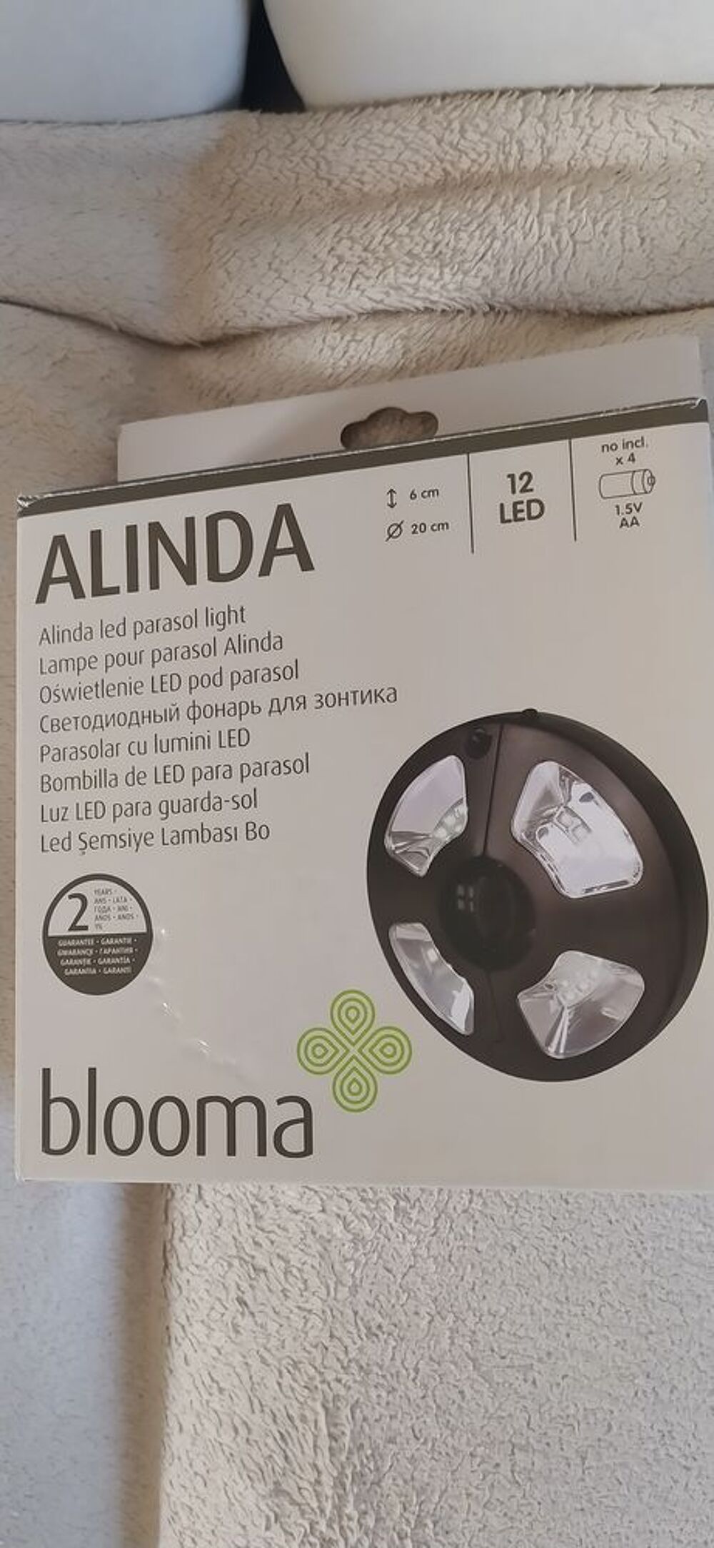 lampe pour parasol alinda Décoration