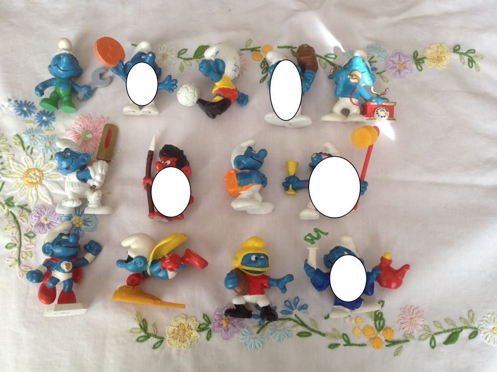 Schtroumpf lot 5 