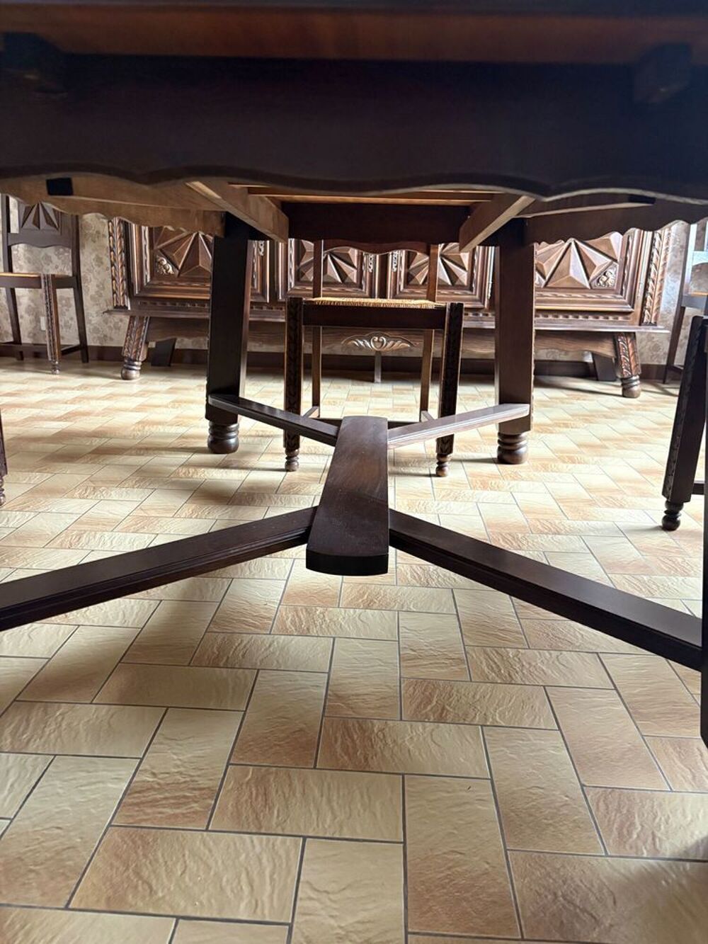 Table style basque ( 2 rallonges ) Meubles