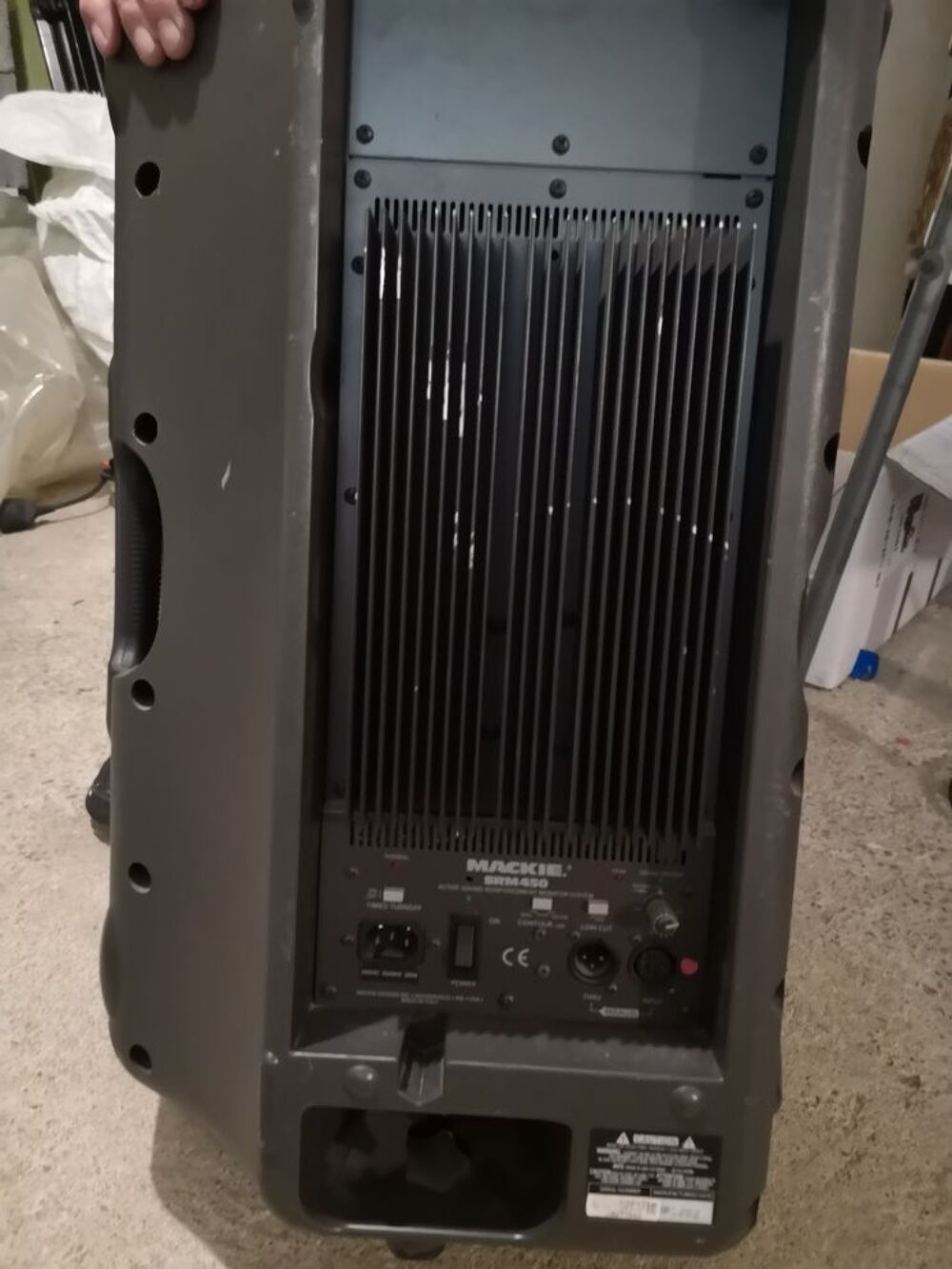 enceinte amplifi&eacute;e Mackie SM 450 ( made in Italie ) Instruments de musique