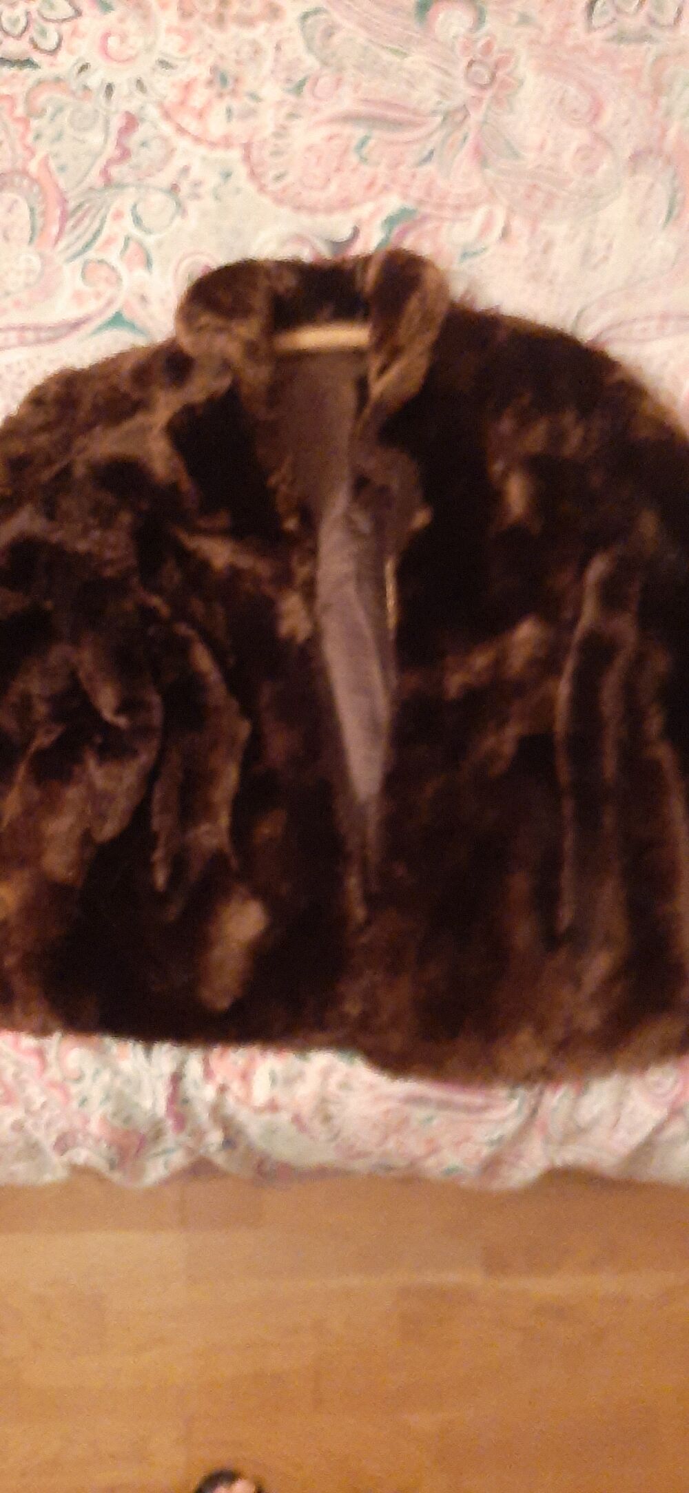 veste en vraie fourrure Vêtements