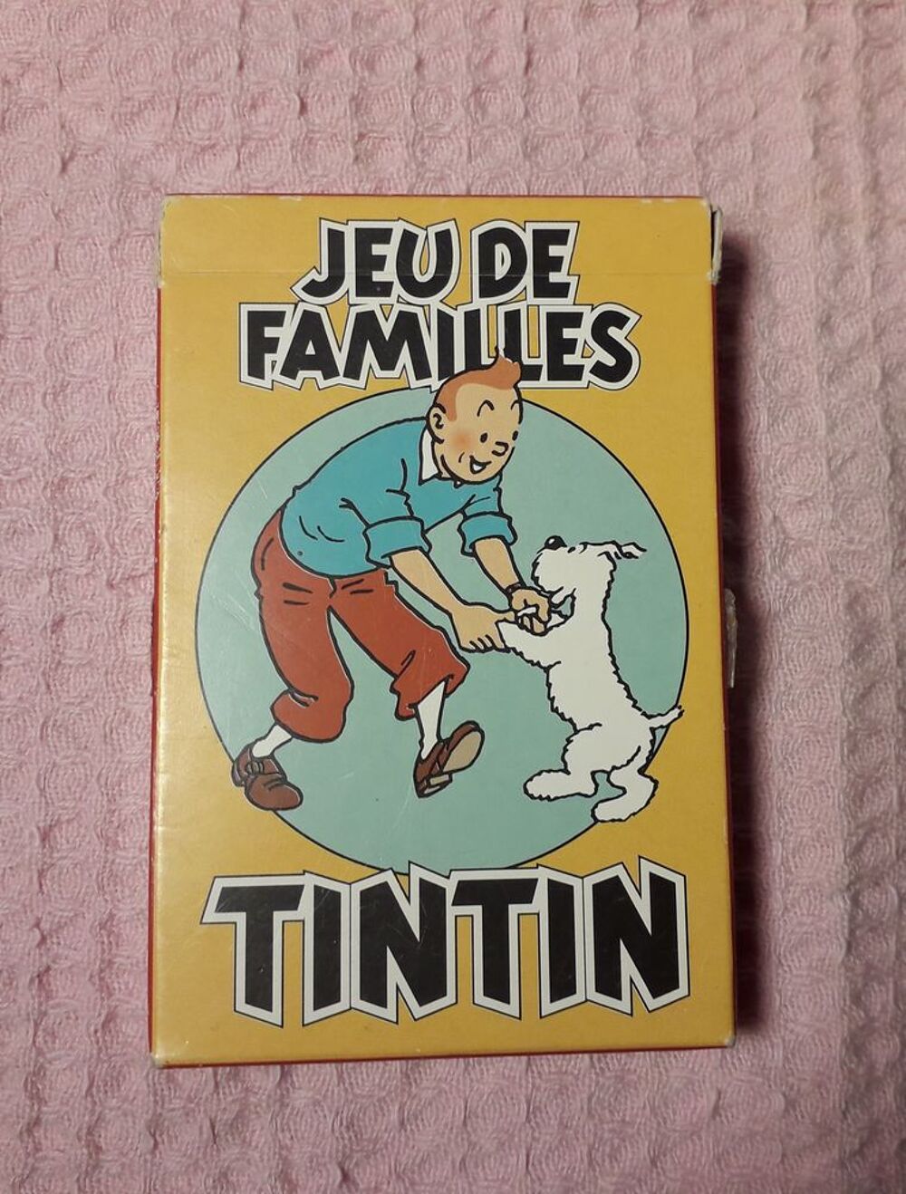 Jeu de cartes Tintin : 1993 