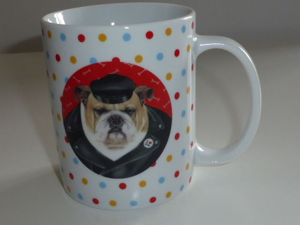 Mug porcelaine Labrador Les Z'amis La chaise longue Cuisine