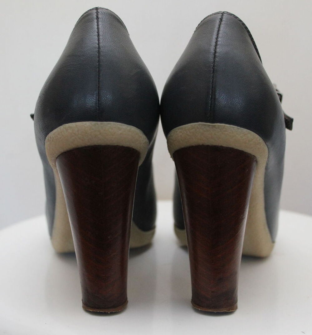 Escarpins Babies cuir JIL SANDER T.38 Chaussures