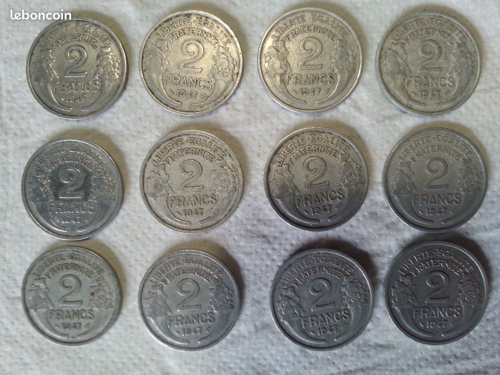 2 francs alu 