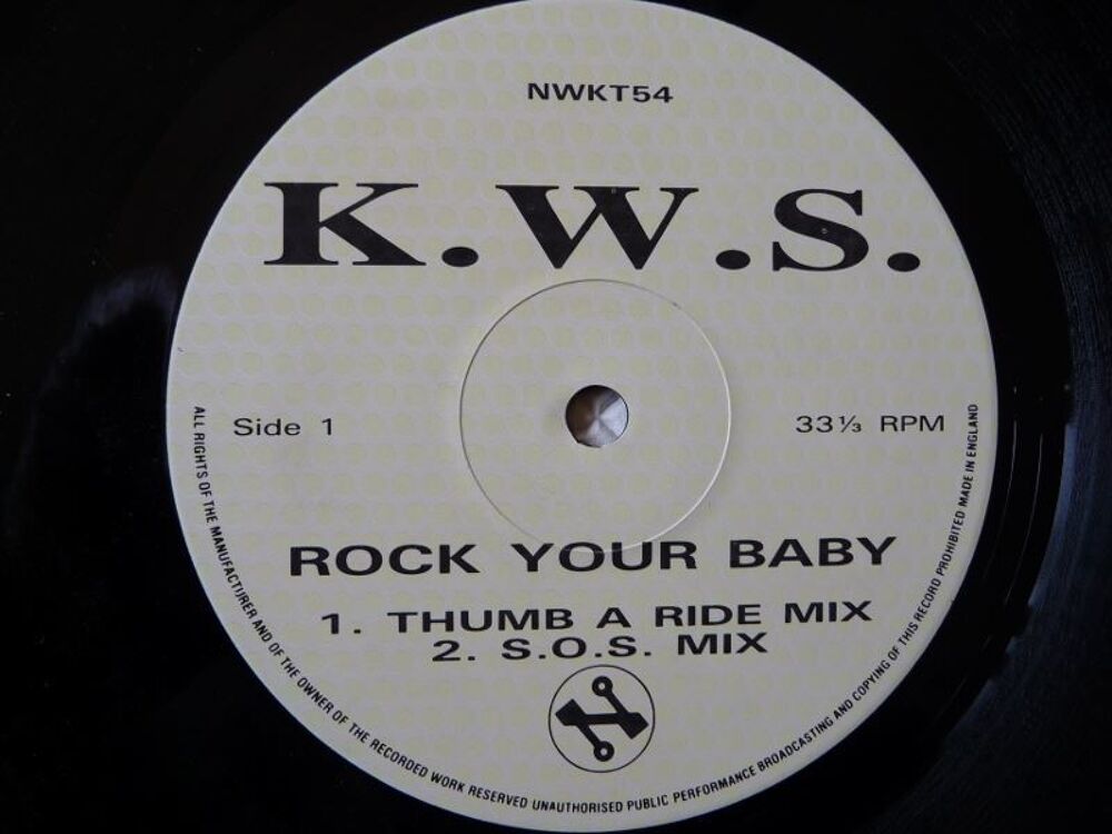 Vinyl K W S Rock Your Baby CD et vinyles