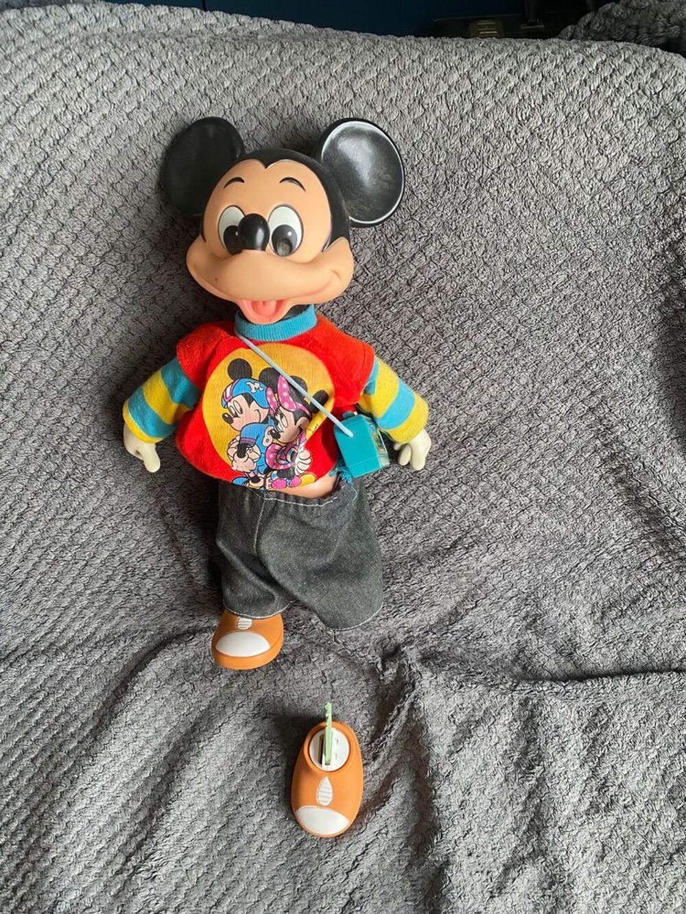 POUPEE MECANIQUE VINTAGE MICKEY JESMAR DYSNEY 1950 1960 