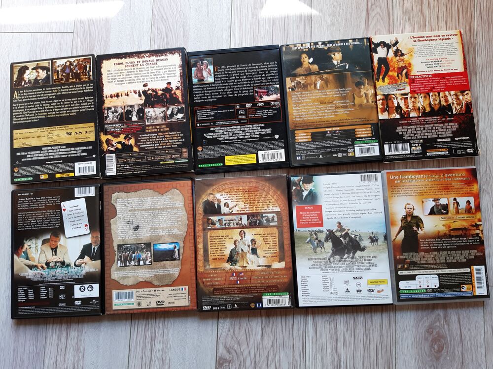DVD Aventures (Australia-Sahara) etc... DVD et blu-ray