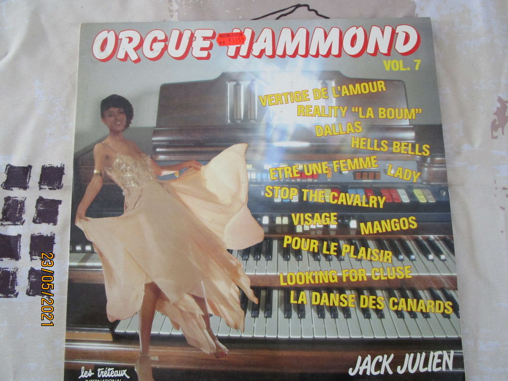 vinyle "orgue HAMMOND" vol 7 CD et vinyles