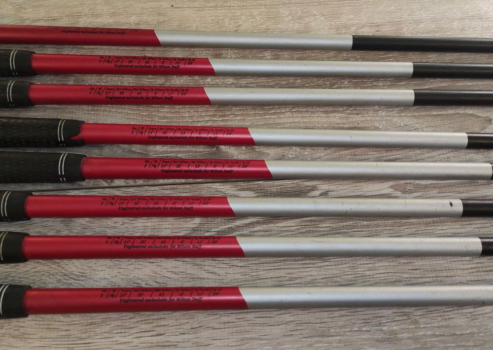 S&eacute;rie de Fers de Golf Wilson Staff Nc6 en Graphite Homme Sports