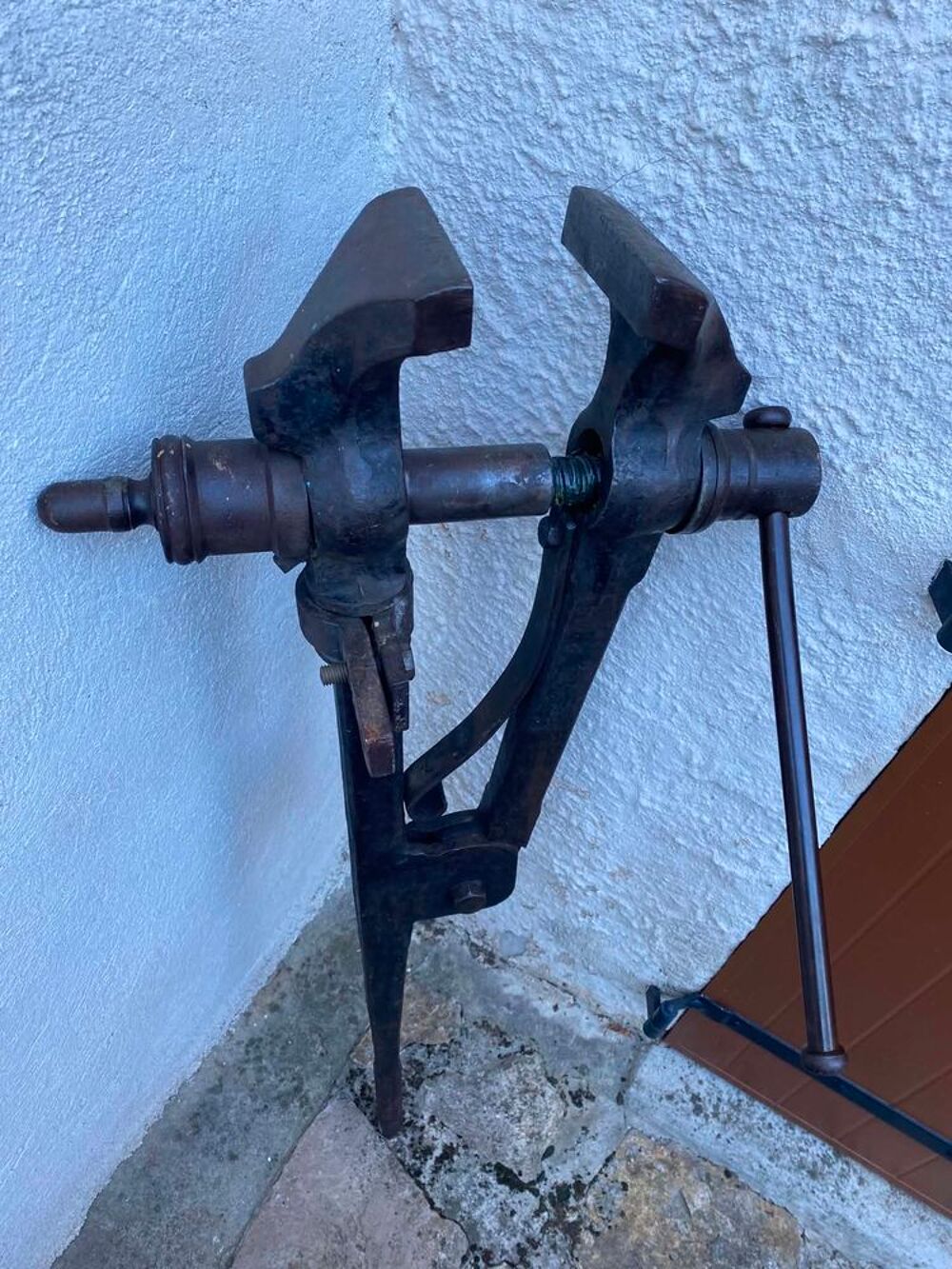 Etau lourd de forgeron/ 50 kg/ 120 cm Bricolage