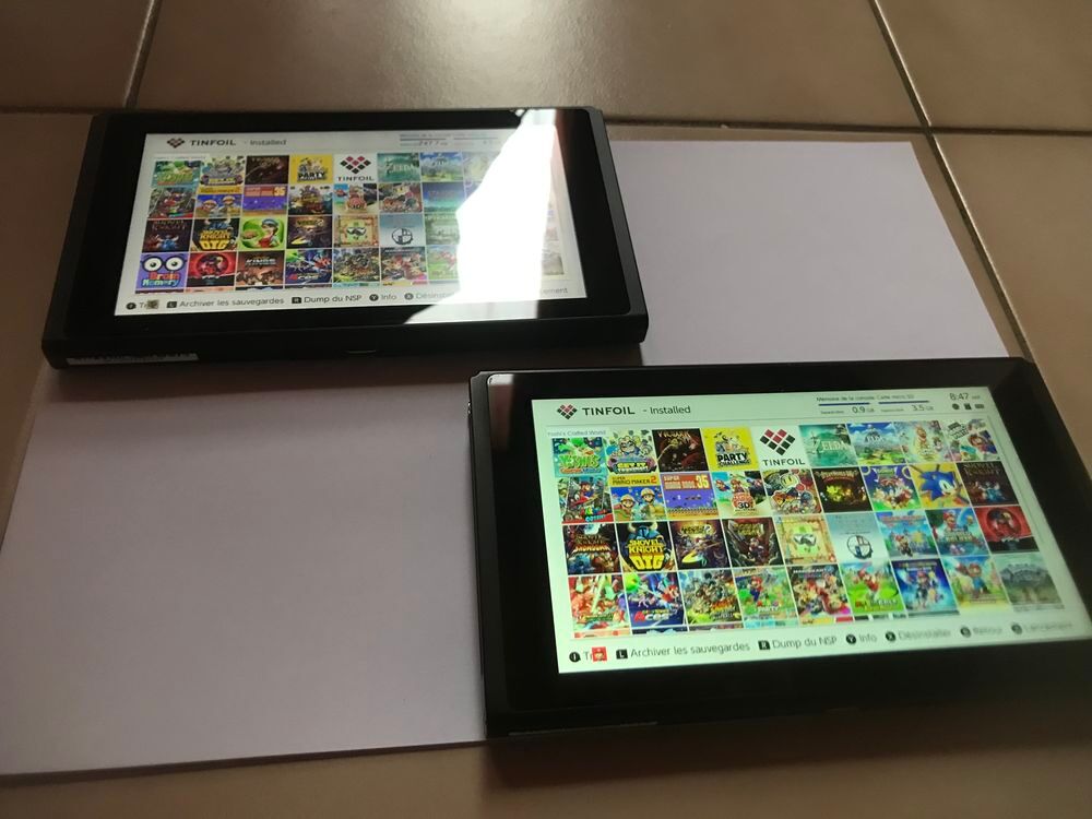 tablette switch &eacute;quipe de picofly rp2040 Consoles et jeux vidéos