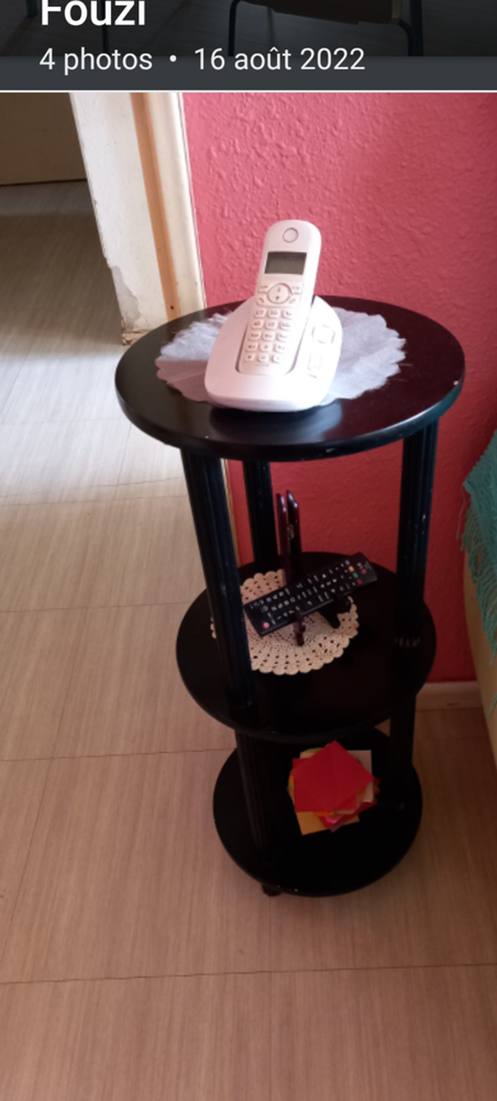 petite table de t&eacute;l&eacute;phone Meubles
