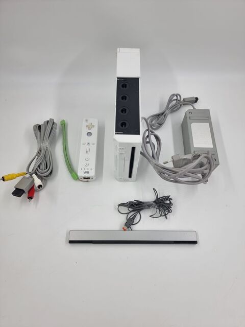 Console Nintendo Wii blanche Model RVL 001 vendue complte 21 Vulbens (74)