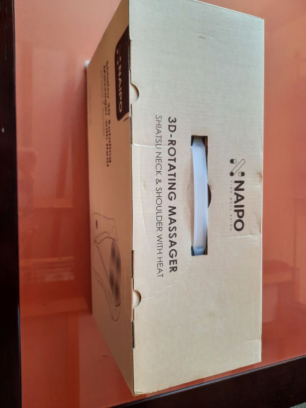 NAIPO 3D rotating Massager chauffant Sports