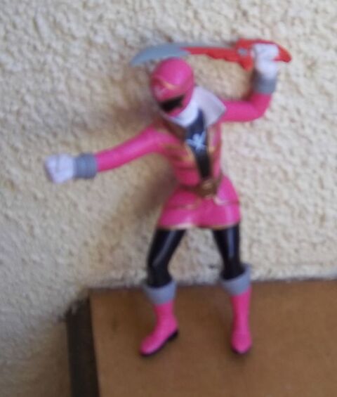 Figurine power rangers sentei force rose pvc 2014 3 Colombier-Fontaine (25)