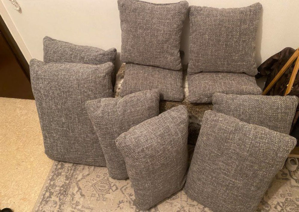 lot coussin d&eacute;coration Maroquinerie