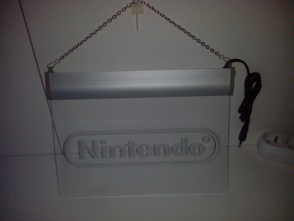 Enseigne lumineuse Nintendo
Consoles et jeux vidéos