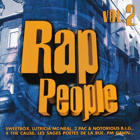 CD  Rap People Vol.2 Versions 100% Originales ESSO Collectio 8 Antony (92)