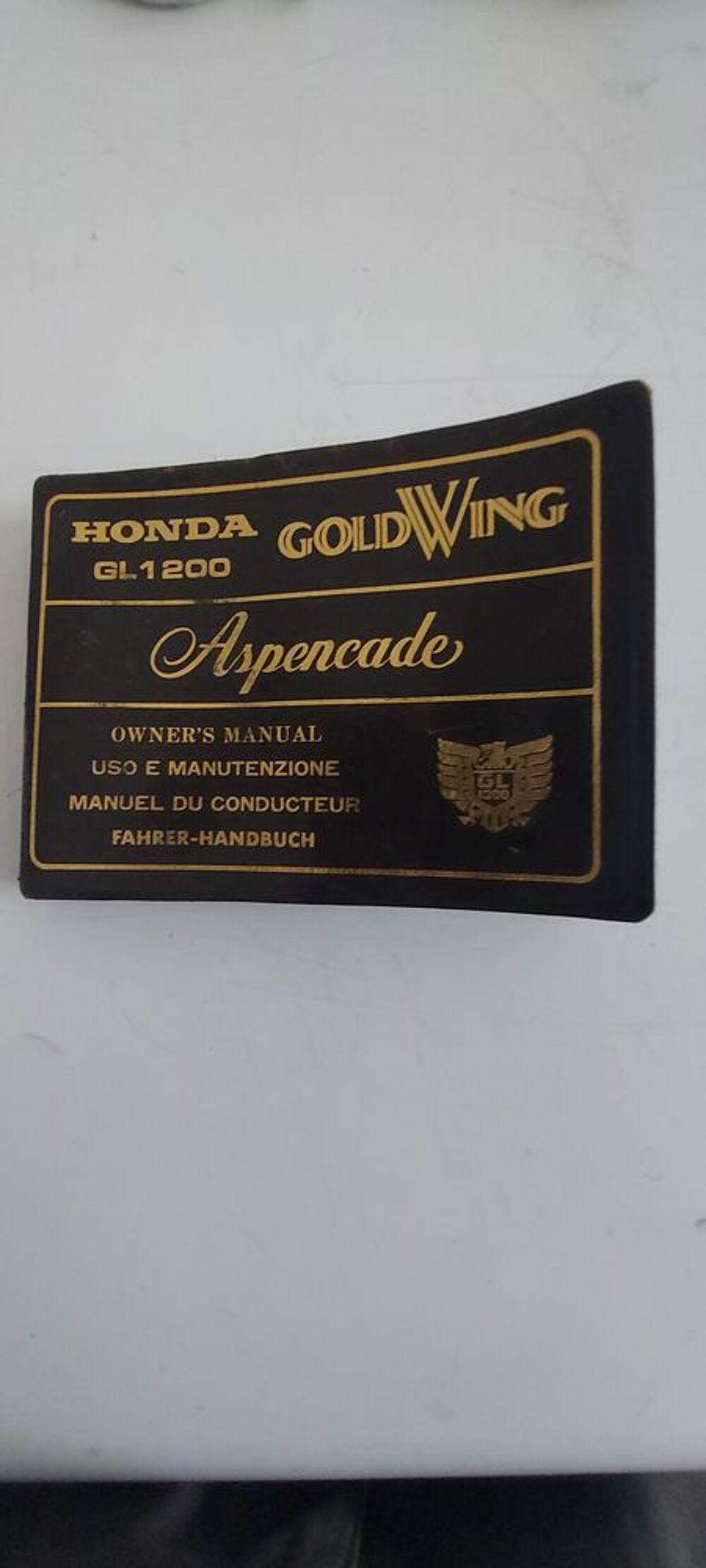 Manuel du conducteur Goldwing GL1200 Livres et BD