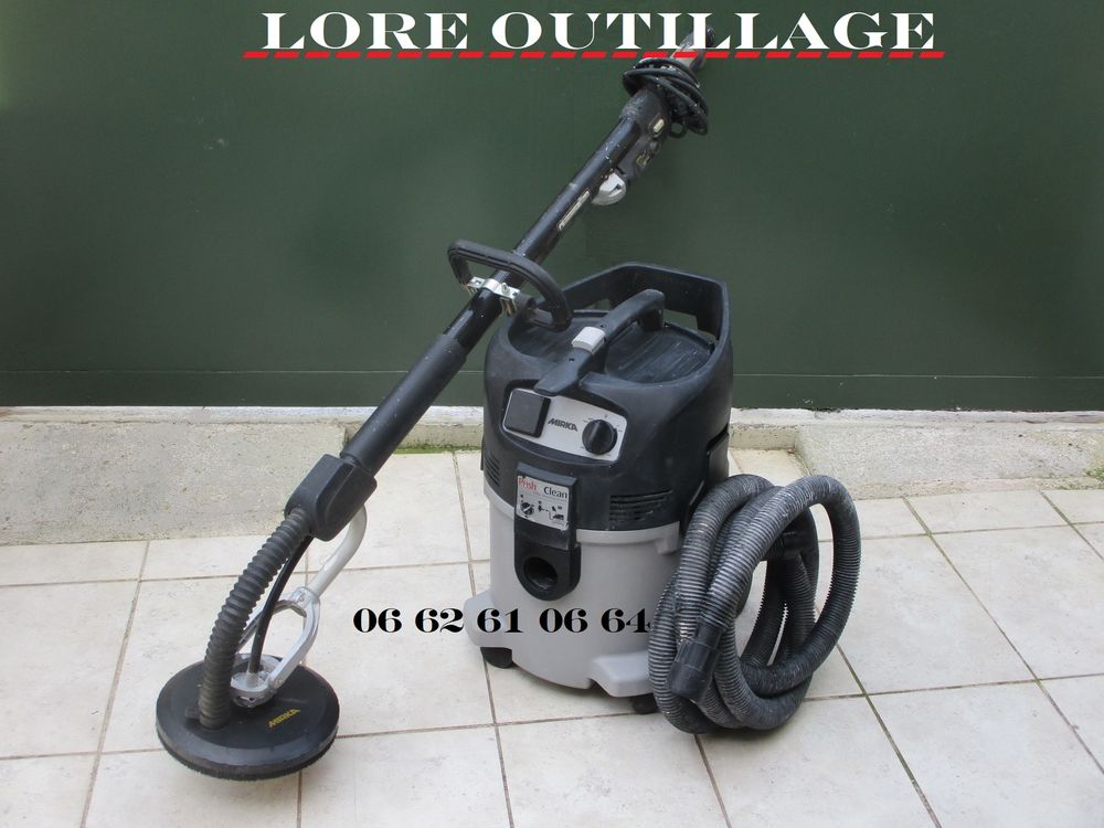 MIRKA ponceuse girafe + aspirateur Bricolage