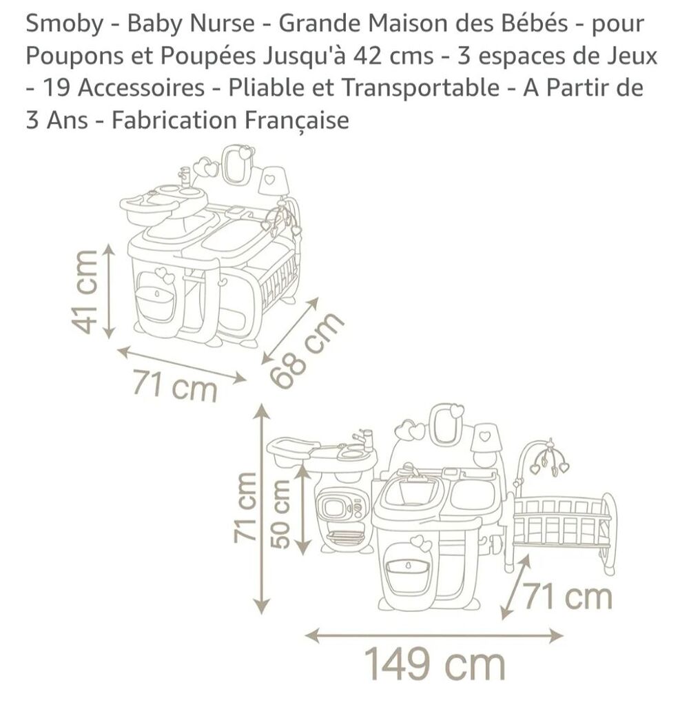 Snoby Baby nurse Jeux / jouets