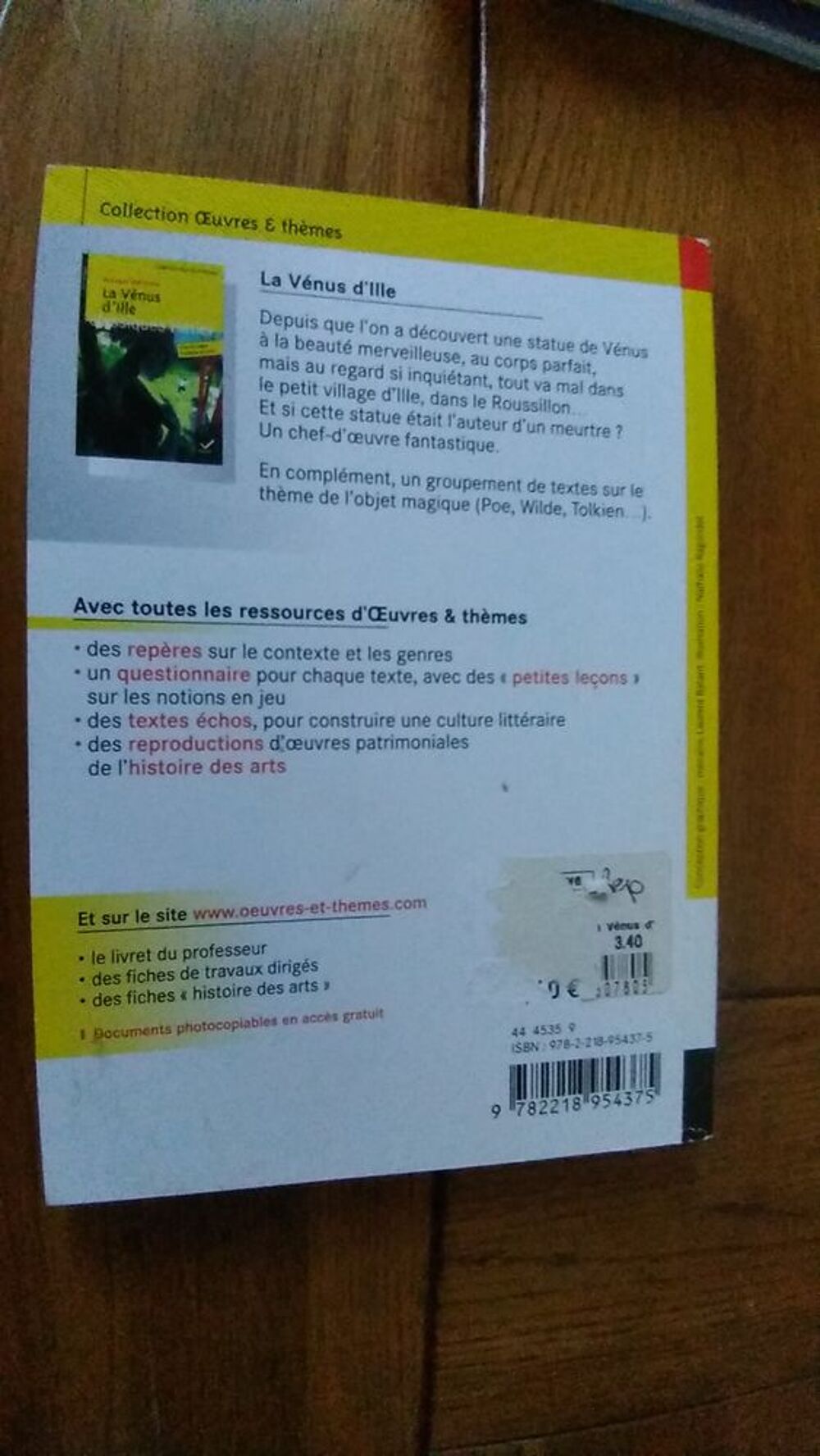 La V&eacute;nus d'Ille (Prosper M&eacute;rim&eacute;e) Livres et BD