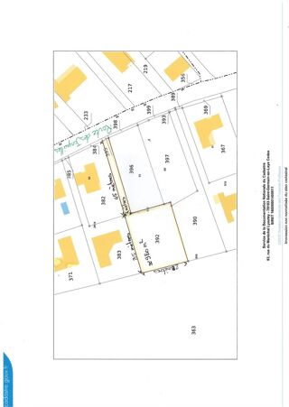  Terrain  vendre 1200 m