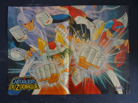 Poster,Club Dorothe,Chevaliers du Zodiaque,Saint Seiya,rare 10 Saint-Ambroix (30)