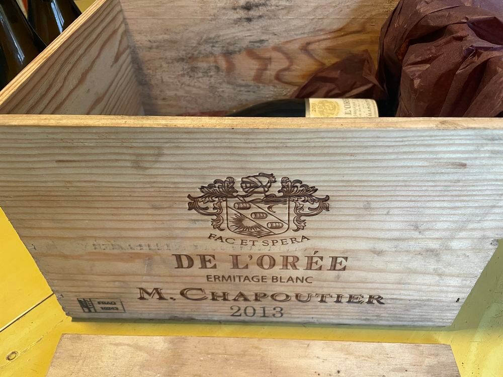 1 Bt ERMITAGE DE L'OREE Chapoutier Blanc 2013 100pk _6 dispo Cuisine