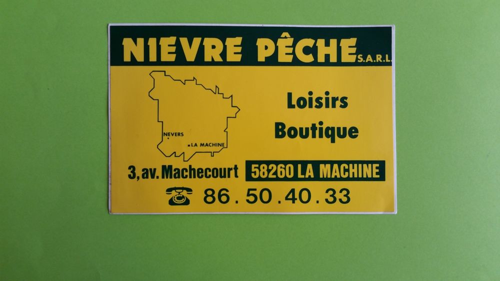 AUTOCOLLANT LOISIRS BOUTIQUE 