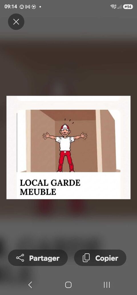 LOCAL GARDE MEUBLE 25 M2 0 82130 L'honor-de-cos