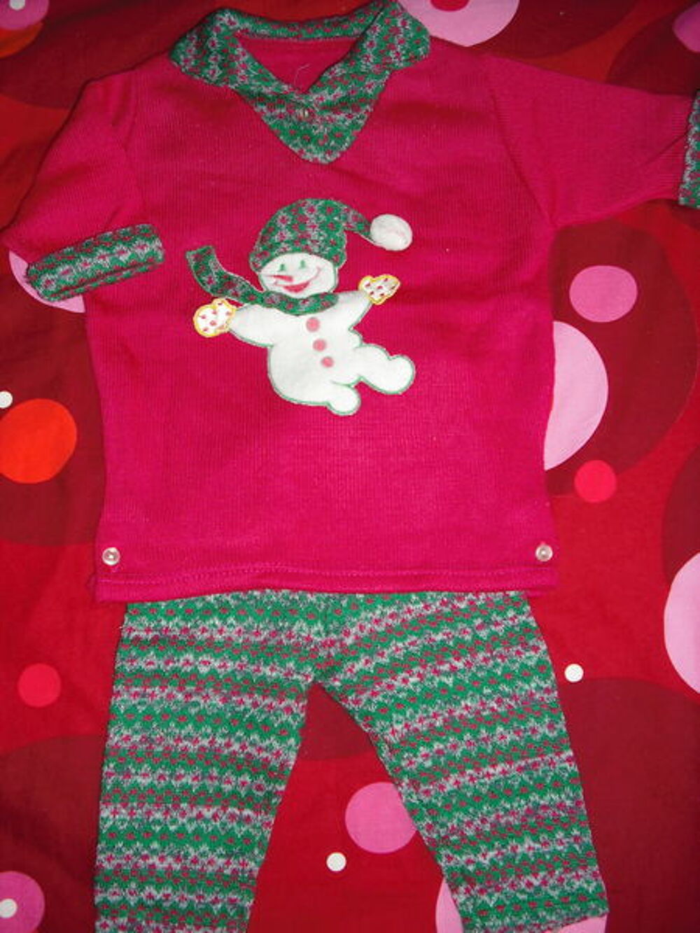 Tunique + cale&ccedil;on b&eacute;b&eacute; 4 euros Vêtements enfants